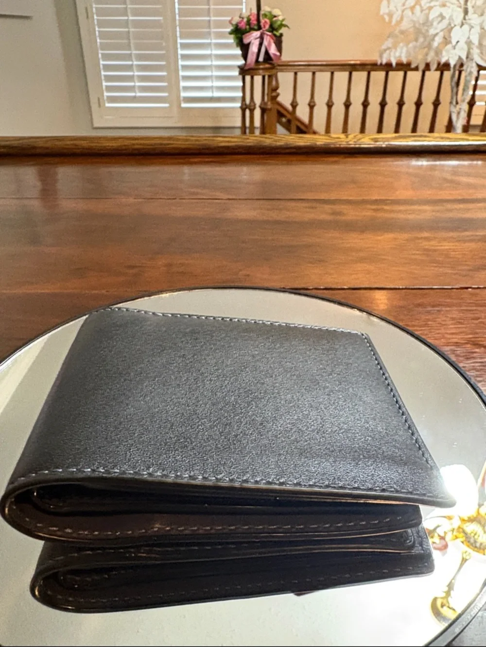 COACH Men’s Color Blocked Bi-fold Wallet - Picture 7 of 12